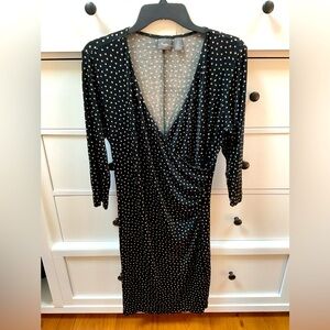 Traveler’s By Chico’s Dress faux wrapped dress